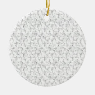 Senaste Anpassningsbarna TextLogo Ceramic Ornament