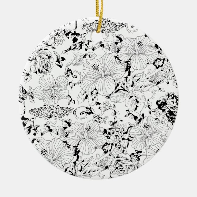 Senaste Anpassningsbarna TextLogo Ceramic Ornament (Framsidan)