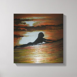 Senaste anropet, sista vågen canvastryck