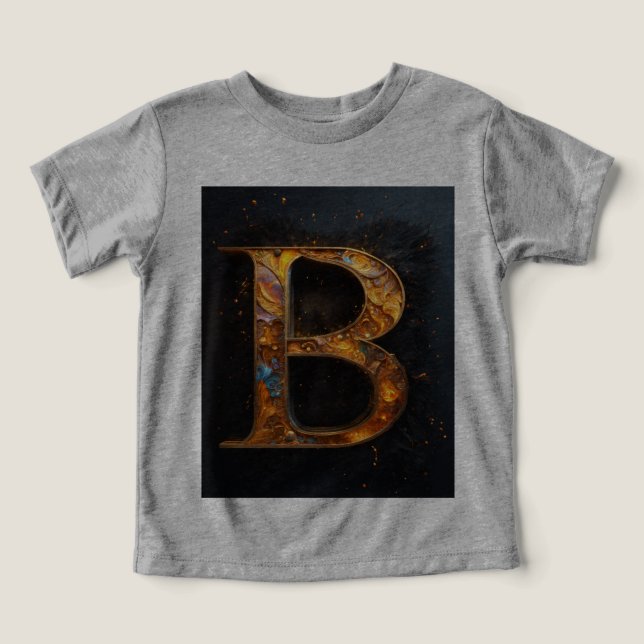 Senaste B t-shirt (Design Framsida)