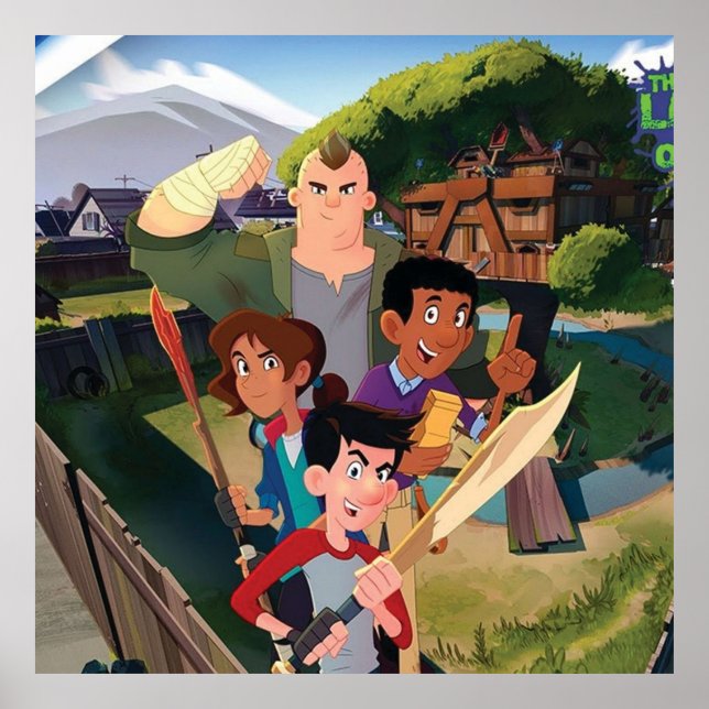 Senaste barnen på jorden poster (Framsidan)