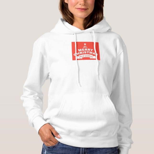 Senaste bästa Önskemålen - jul - Monogram Hoodie T Shirt (Framsida)