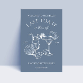 Senaste besöket på Kusten Bachelorette Party Välko Poster