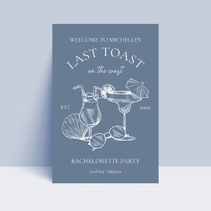 Senaste besöket på Kusten Bachelorette Party Välko Poster