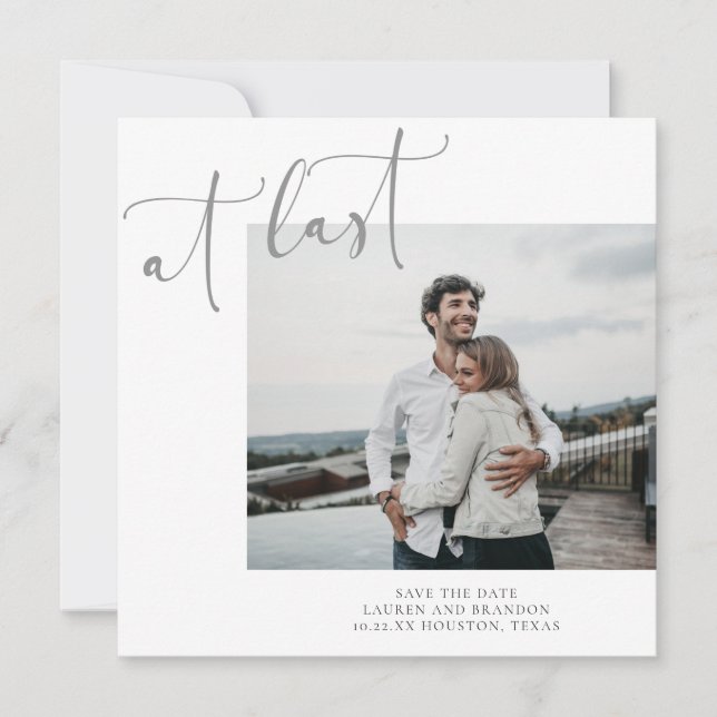 Senaste calligrafifoto spara datumet (Framsida)