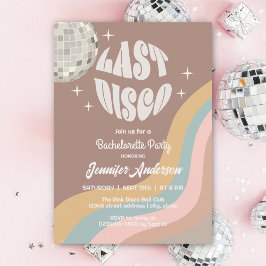 Senaste Disco 70-talet: Retro Groovy Bachelorette  Inbjudningar