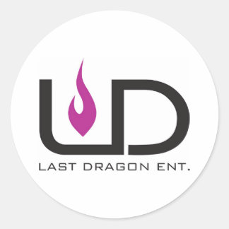 Senaste Dragon Enterprises Runt Klistermärke
