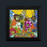 Senaste färgade Blommönstret Design Art Smyckeskrin<br><div class="desc">Det senaste färgstarka Blommönstret Design Art-Fantastisk som presenterar det senaste färgstarka Blommönstret Design Art, ett dynamiskt och dynamiskt biet som firar naturens skönhet genom konstnärliga uttryck. Det stora antalet blommor och den varierade paletten färg skapar ett glatt och högtidligt intryck, en perfekt för att tillföra ett inslag av naturlig exuberans...</div>