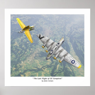 Senaste flygningen med Ol's Scrapiron Poster