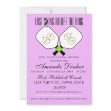 Senaste gången före Pickleball Ring i Bröllop