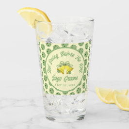 Senaste gången före Pickleball Ring Sage & Cream Glaskopp