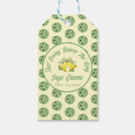 Senaste gången före Pickleball Ring Sage & Cream Presentetikett