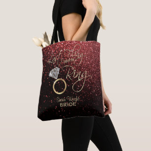 Senaste gången före Ring Bachelorette - Röd Tygkasse
