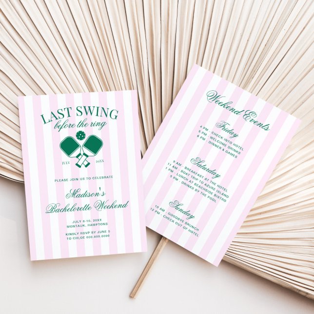 Senaste gången före Ring-bachen för Retro-bollen Inbjudningar (Skapare uppladdad)