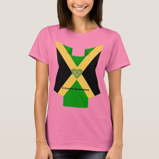 Senaste I kärlek Jamaica T-shirt (Framsida)