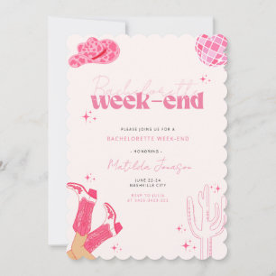 Senaste inbjudan till Disco-rodeo-bachelorette-gru