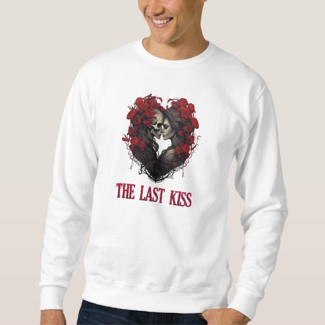 Senaste kiss lång ärmad tröja (Framsida)