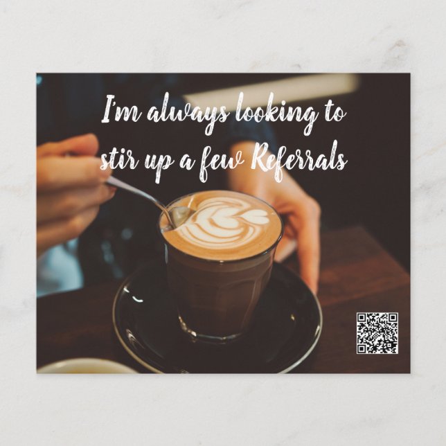 Senaste kundens remittering i gods marknadsföring  flygblad (Framsidan)