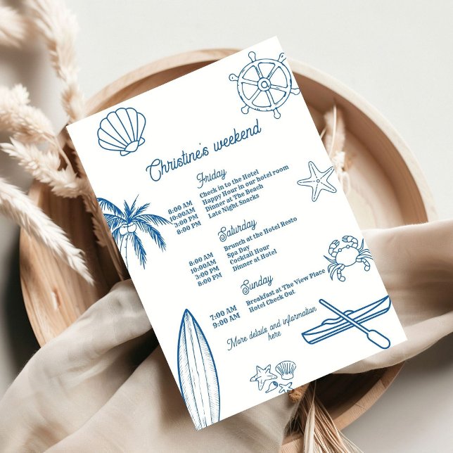 Senaste kustseglingen före slöja Bachelorette Inbjudningar (Skapare uppladdad)