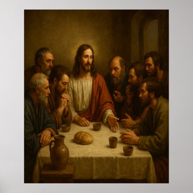 Senaste leverans med Jesus™ LDS Wall Art Poster (Framsidan)
