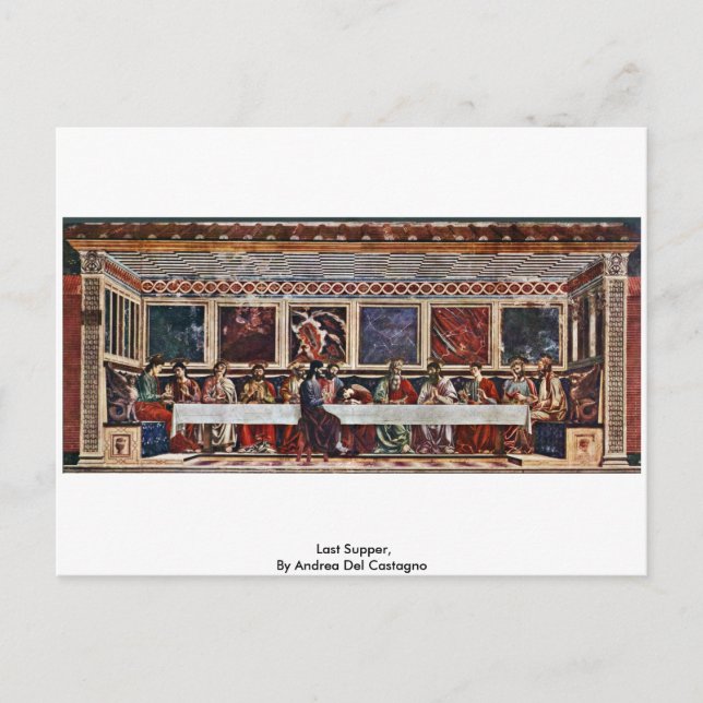 Senaste leveransen från Andrea Del Castagno Vykort (Framsida)