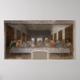 Senaste leveransen/Última Cena av Leonardo da Vin Poster