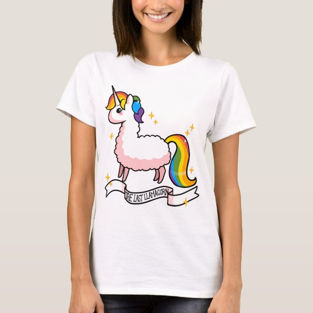 Senaste Llamacorn Tee (Framsida)