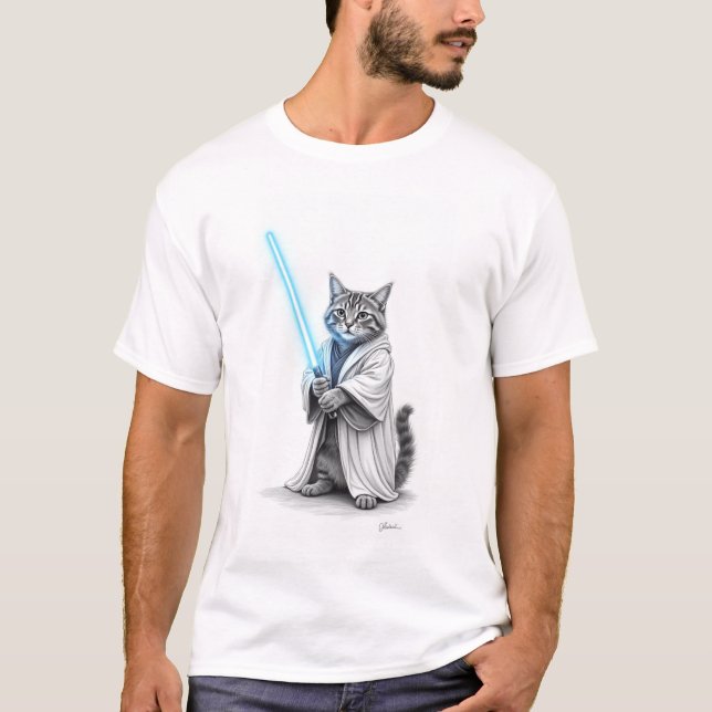 Senaste Meowdi: en sci-Fi-kattlegend T Shirt (Framsida)