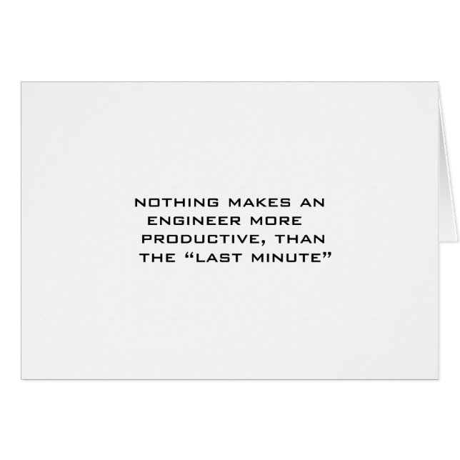 Senaste minuten hälsningskort (Framsidan Horizontal)