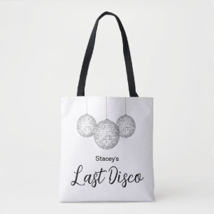 Senaste Möhippan för Disco Boll Bachelorette Tygkasse