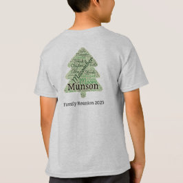 Senaste namnen Träd 2025 T Shirt