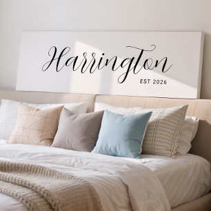 Senaste namnteckning Long Canvas Blend Family Gift