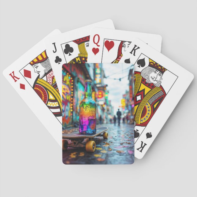Senaste neondroppen casinokort (Baksidan)
