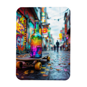 Senaste neondroppen magnet