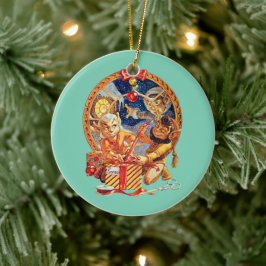 Senaste Paket-prydnaden Julgransprydnad Keramik