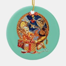 Senaste Paket-prydnaden Julgransprydnad Keramik