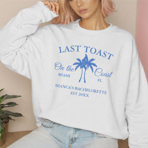 Senaste popup på partiet kusten Beach Bachelorette T Shirt