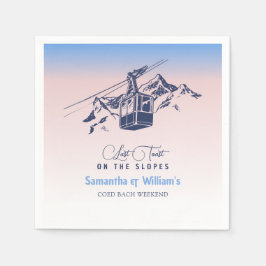 Senaste popup på Slope Ski Bachelorette-Tacken Pappersservett