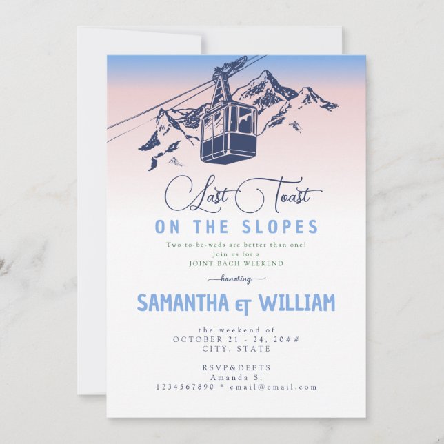 Senaste popup på Slopes Ski Joint Bach Helg Inbjudningar (Framsida)