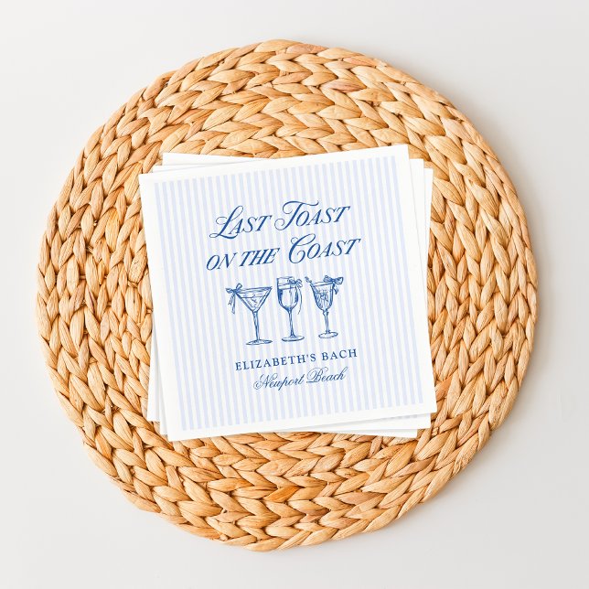 Senaste popup på stränderna Kusten Elegant Hand pl Pappersservett (Skapare uppladdad)