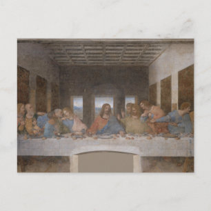 Senaste programvaran Leonardo Da Vinci-målning Vykort
