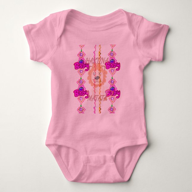 Senaste Roligten Baby Lejon Tee Shirt (Framsida)