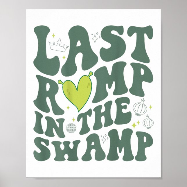 Senaste romb i träsket (på baksidan) poster (Framsidan)