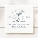 Senaste sammandrabbningen på partiet Kusten Beach  Pappersservett<br><div class="desc">Förbättra firande med den sista popkonsten på Kusten Beach Bachelorette Party Napkins. De här blöjorna är en perfekt för att få en fin kontakt med din bachelorette-fest på stranden. De är tillverkade av högkvalitativa, absorberande pappra, både praktiska och dekorativa, och är idealiska för att hantera spill och hålla sak flytande....</div>