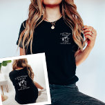 Senaste sammandrabbningen på partiet Kusten Beach  T Shirt<br><div class="desc">Fira kustkarmen med vår sista toast på Kusten Beach Bachelorette Party T-Shirt - lyxens och stil:s epitome för din badbachelorette. Den här skjortan är mer än bara snyggt attire. Den är en symbol för personligens lyx och skapar perfekt för din sista skål på kusten. Den här skjortan visar tonen för...</div>