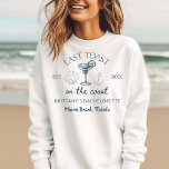 Senaste sammandrabbningen på partiet Kusten Beach  T Shirt<br><div class="desc">Fira i stil med den sista skjortan på kustbussens Bachelorette Party Sweatshirt. Perfekt för servetter från strand, den här godisskjortan har en levande, strandtematerad design med en lekfull slogan. Den är konstruerad av mjuk och högkvalitativ väv och ger värme och komfort åt alla dina festligheter. Idealisk för coola kvällar vid...</div>