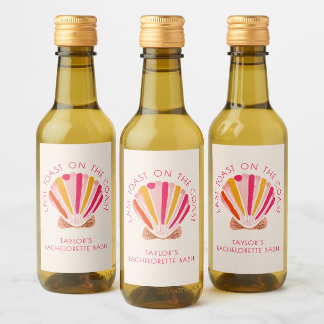 Senaste sammandrabbningen på partiet Kusten Beach  Vinetikett (Flaskor)