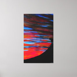 Senaste samtal canvastryck