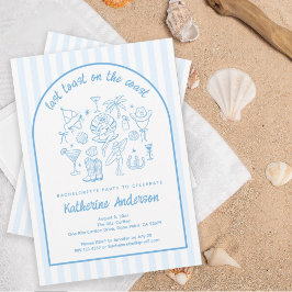 Senaste samtalet om Kusten-Beach Bachelorette-part Inbjudningar