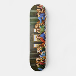 Senaste skikt för matarskal old school skateboard bräda 21,6 cm